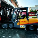 4.7m Kaldırma Mesafeli 3 Ton Dizel Forklift