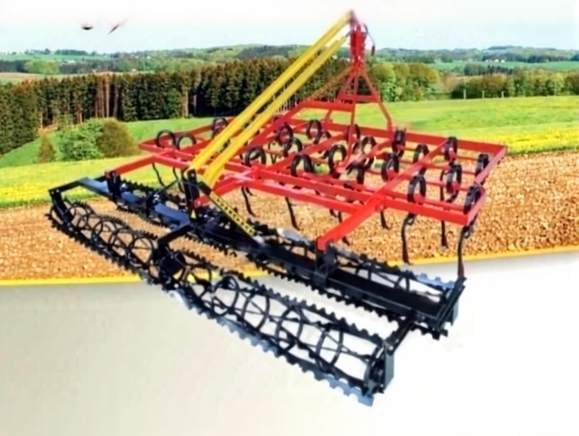 20te6w1by9rmy0cvnj5vtg5054 335 Cm Spring Cultivator Rotary Rake Combination - Image 1