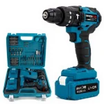 88V 5Ah 84 Piece Double Battery Cordless Impact Drill Machine Set