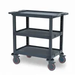 Plastic Cleaning Material Trolley (53x102x100 cm)