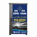 200 Bar Self Service Chrome Token Operated & Coin-operated Car Wash + Foam Machine