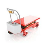 350 Kg 130 Cm Semi-Automatic Mobile Scissor Lift Platform