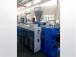 120/ 160 Kg Conical Twin Screw Plastic Pvc Profile Extruder - Image 3