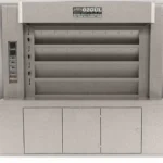 180 m² Cooking Area Turbo Ducted Black Oven