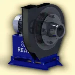 Material Transport Fan Paper Disposal System