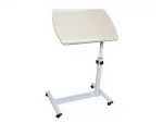 QQ83 Wheeled Tilt Height Adjustable Computer Laptop Desk Stand - Image 5