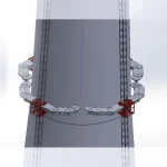 Facade Master 1250 Double Column Facade Working Platform