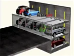 3200 Kg Hydraulic Stacked Parking Vehicle Elevator - Image 2