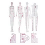 7-Piece Mini Fashion Ruler Set