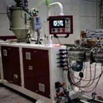 100 kg/h Single Screw Pipe Extruder Machine