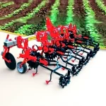 7-Row Hydraulic Folding Spring Inter-Cultivator