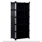 6-Layer Closed Fixed Plastic Shelf