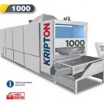 500-800 Kg / Hour Single Belt Nut Roasting Machine