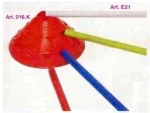 5 Cm Yellow-Red Color Training Cone - Image 2