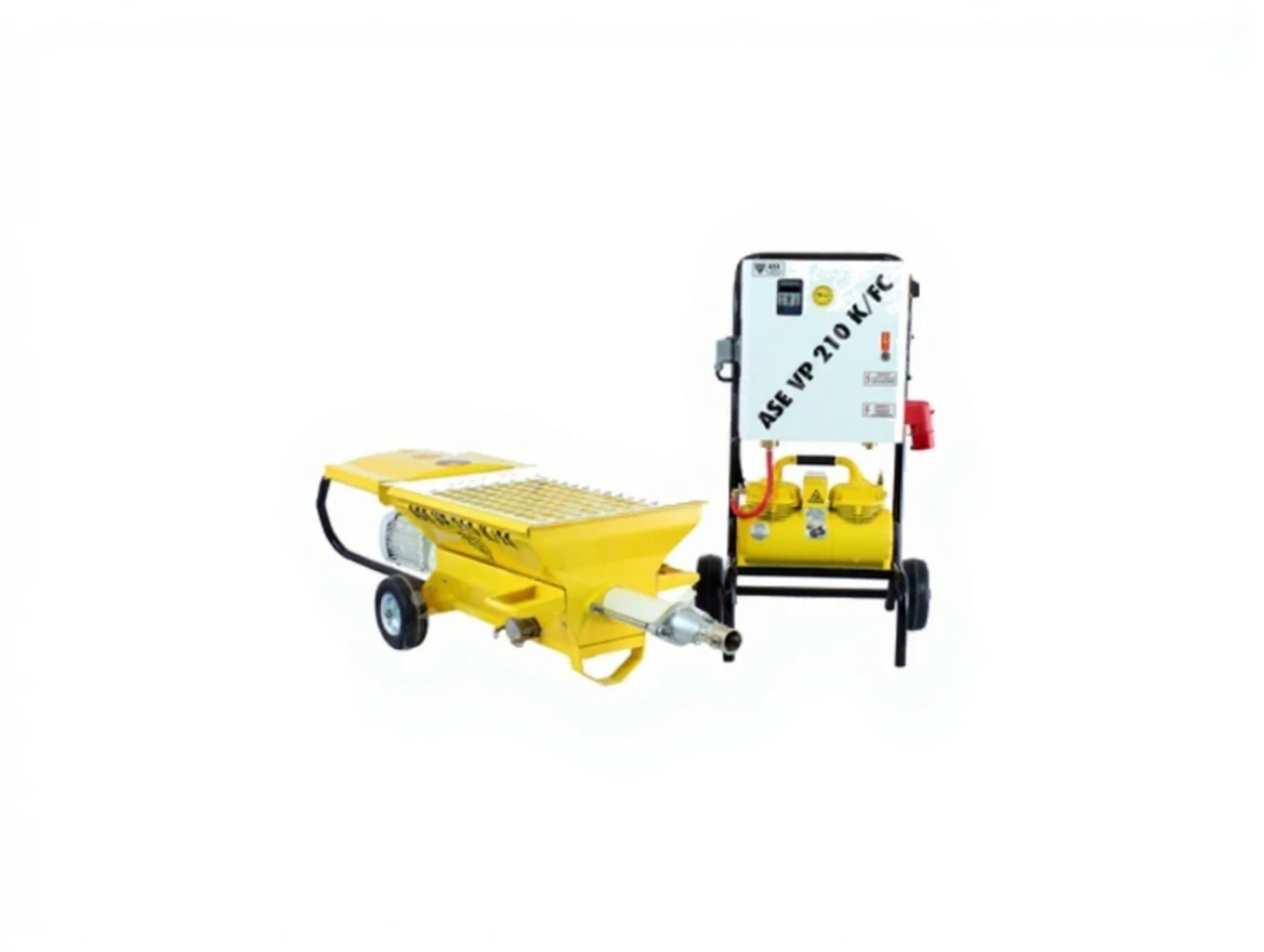 2qe19fk1cxrmw0cv9txr16eapm ASE VP 210 K/FC Mortar Transfer and Spraying Pump 0-25 l/min. - Image 1
