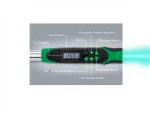 10~200 Nm 14x18 Interchangeable Tip Digital Torque Wrench