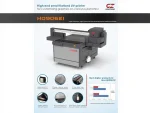 90x60 Cm 3 Head Flatbed Led Uv Printing Machine - Image 16