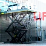 3 Ton Capacity 3.5 Meter Travel Scissor Car Lift