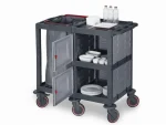 Plastic Cleaning Material Cart (53x112x100 cm) - Image 2