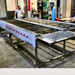 550 to 600 Trays in 8 hours Water Pastry Cooking Machine