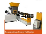 Ø140 400-500 Kg/Hour Plastic Recycling Granule Extruder - Image 2