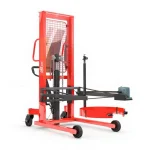450 Kg 150 Cm Manual Barrel Handling Turning Stacker