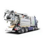 16.000 Lt Capacity Recyclable Combined Channel Opening and Cleaning Vehicle
