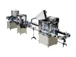 Automatic Liquid Filling and Cap Closing Line