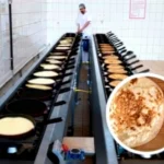 900 Piece/Hour Bazlama Baking Line