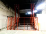 Single Column 1 Ton 3 Meter Travel Hydraulic Freight Elevator