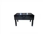 Black Design Glass Foosball Table - Image 3