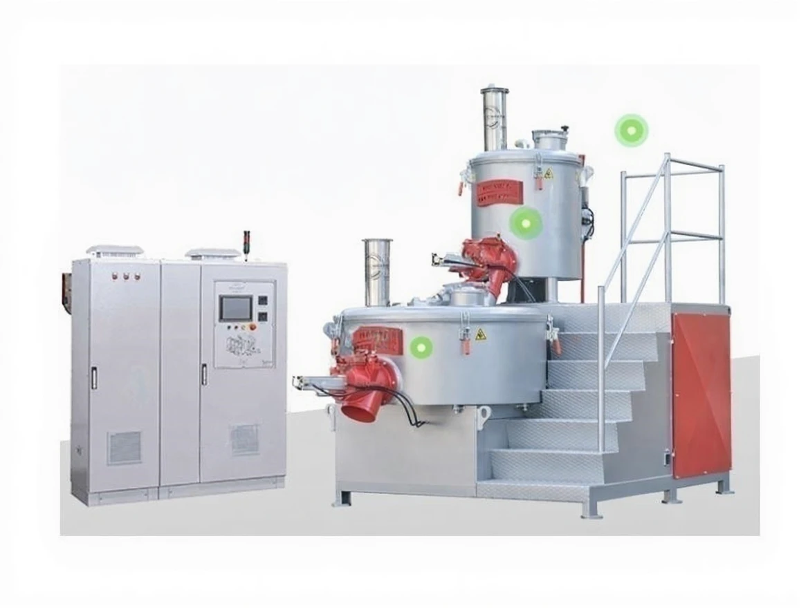 37kfn84jv5rmr0cvmzzaf764x8 150 Kg Vertical PVC Mixer – Heated Raw Material Mixing Machine - Image 1