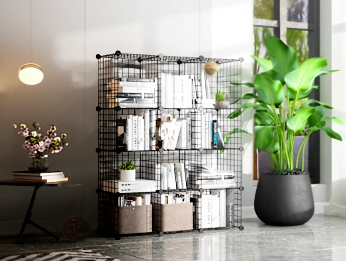 37sdbtyvmsrmy0cvjansp0ked0 16 Compartment Modular Portable Bedroom Living Room Office Children's Toy Multi-Purpose Cabinet - Image 1