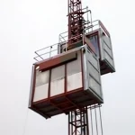 Double Cabin Personnel and Cargo Elevator (2 Tons)