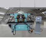 Ø38x3 mm Double Head Tube and Profile Bending Machine