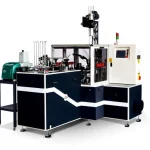 60 Pieces / Minute Double Sided Paper Cardboard Cup Machine