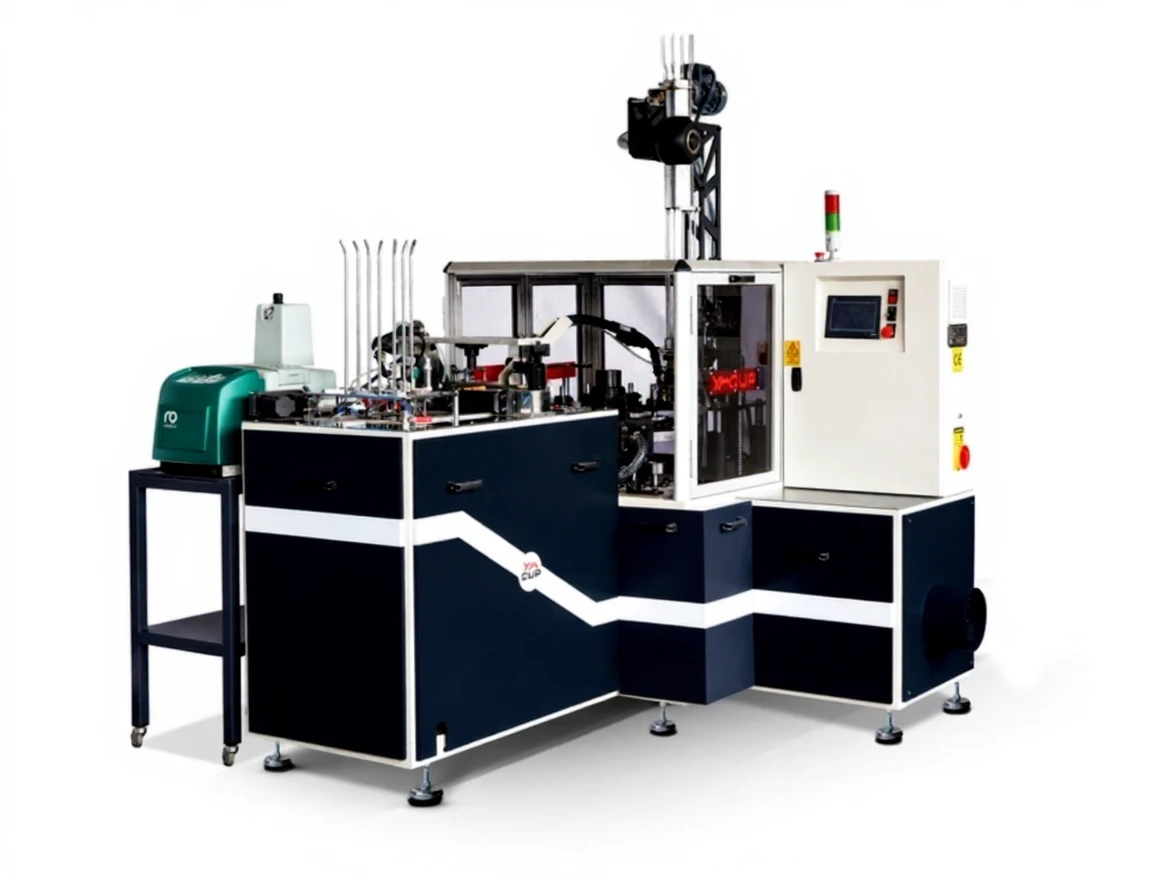 3b7k62vbthrmc0ctry5r7zg5ec 60 Pieces / Minute Double Sided Paper Cardboard Cup Machine - Image 1