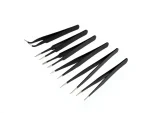 676 (6 Piece) Antistatic Precision Electronic Tweezer Set - Image 4