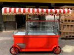 Refrigerated Breakfast Cart Simit Cart Pilaf Cart