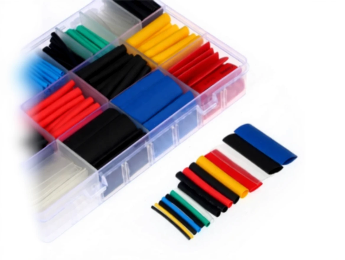 3eg6ajzpmsrm80ctvpt9eh999g 580Pcs Insulating Wire Wrapping Set - Image 1