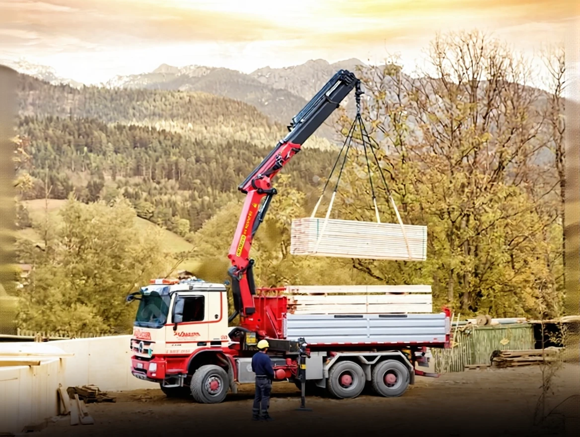 3ev8bwv5ysrmy0cvabgs17gexg 8900 Kg (27.2 Mt.) Vehicle-Mounted Folding Boom Mobile Crane - Image 1