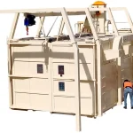 Sandblasting Facility and Cabin (Room)