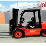 3.30 Meter 3.5 Ton Triplex Chinese Diesel Forklift