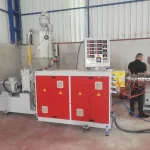 450 / 500 Kg Tek Burgu HDPE – LDPE Plastik Pvc Boru Extrüder