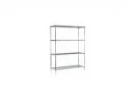 Tel 304 Paslanmaz Katlı Gıda İstif Takım Rafı