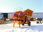 50 - 350 Ton / Hour Mobile Primary Jaw Crusher