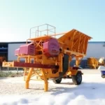 50 - 350 Ton / Hour Mobile Primary Jaw Crusher