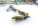 250-350 Ton / Hour Mobile Tracked Jaw Impact Screening Combination Crusher System - Image 7