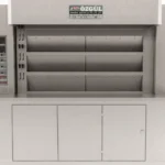 120 m² Turbo Ducted Black Oven with Cooking Area