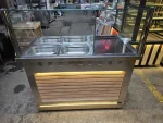 120 Cm Stainless Steel Rice Table with LED Lights - Image 3